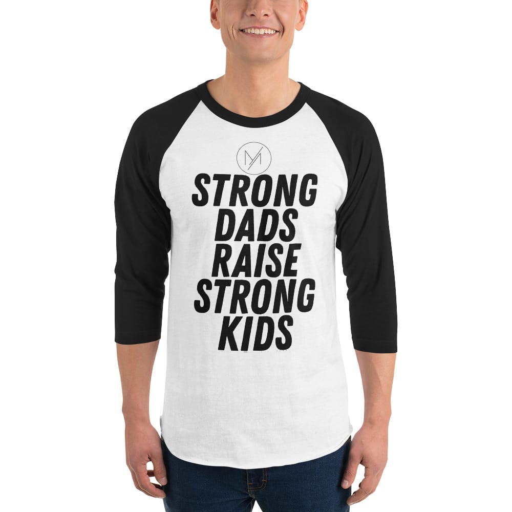 Million Dollar Body Labs Strong Dads 3/4 sleeve Raglan Strong Dads 3/4 sleeve Raglan