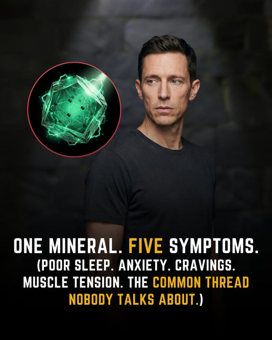 Magnesium Deficiency Symptoms: Poor Sleep, Anxiety, Cravings, & Muscle Tension Explained
