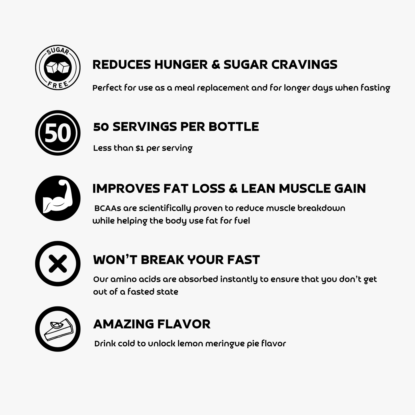 FastAid - Fasting Approved BCAAs