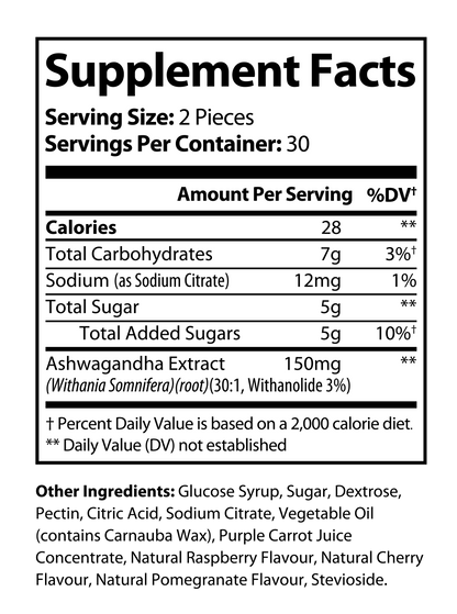 Ashwagandha with Vitamin D and Zinc Gummies