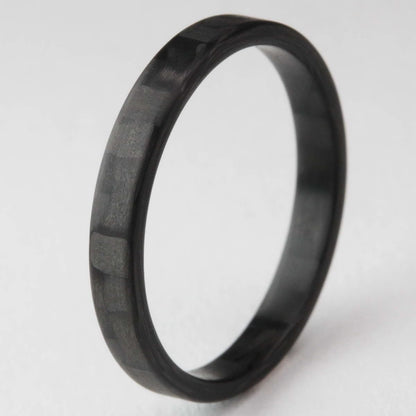 Element Ring Co Rings Stackable Carbon Fiber Rings Stackable Rings, Carbon Fiber Racer, Quicksilver, and Bullet Carbon