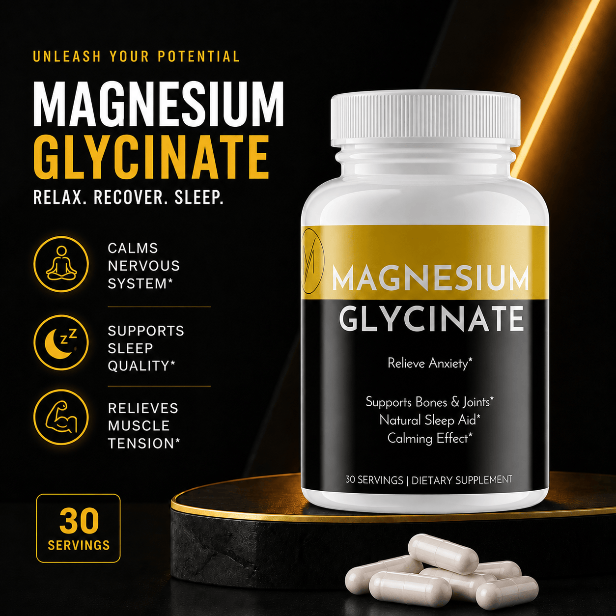 General Health Magnesium Glycinate Magnesium Glycinate