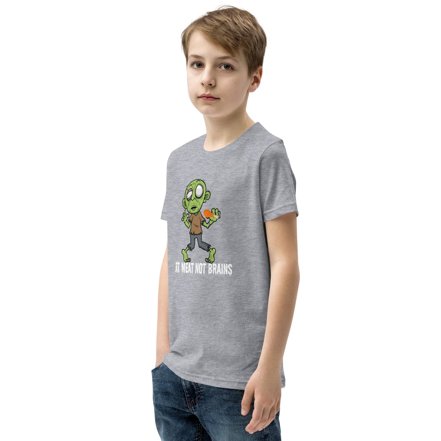 Million Dollar Body Labs Eat Meat not Brains Kids T-Shirt Eat Meat not Brains Kids T-Shirt