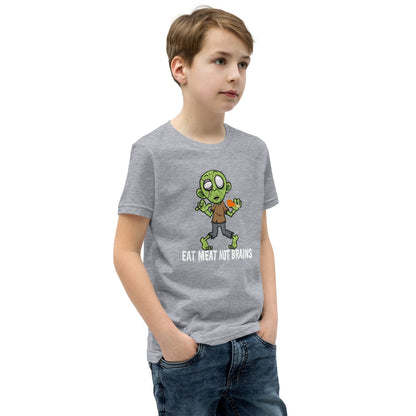 Million Dollar Body Labs Eat Meat not Brains Kids T-Shirt Eat Meat not Brains Kids T-Shirt