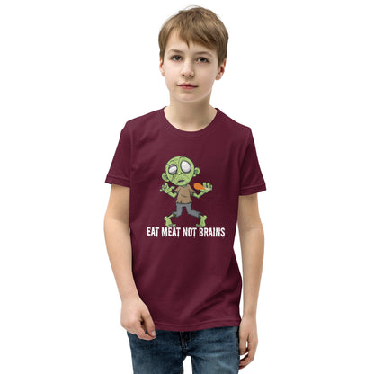 Million Dollar Body Labs Eat Meat not Brains Kids T-Shirt Eat Meat not Brains Kids T-Shirt