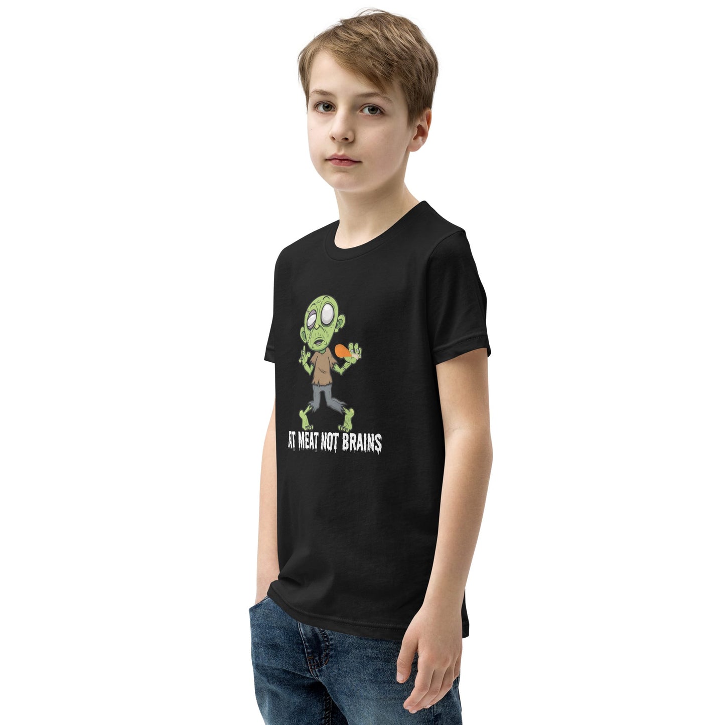 Million Dollar Body Labs Eat Meat not Brains Kids T-Shirt Eat Meat not Brains Kids T-Shirt