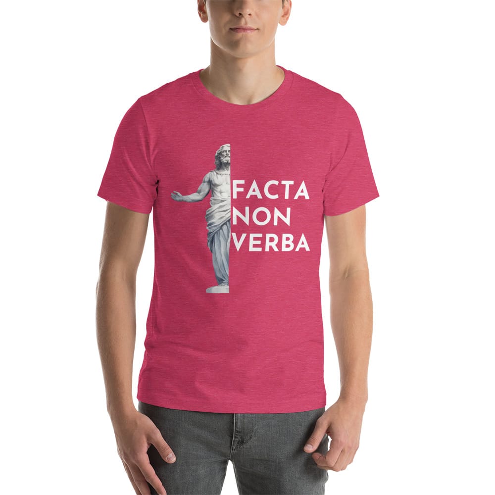 Million Dollar Body Labs Facta Non Verba "Actions Not Words" Graphic Tee Facta Non Verba "Actions Not Words" Graphic Tee