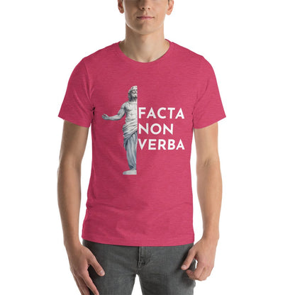 Million Dollar Body Labs Facta Non Verba "Actions Not Words" Graphic Tee Facta Non Verba "Actions Not Words" Graphic Tee