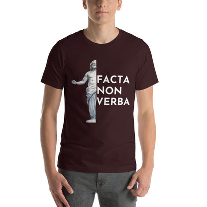 Million Dollar Body Labs Facta Non Verba "Actions Not Words" Graphic Tee Facta Non Verba "Actions Not Words" Graphic Tee