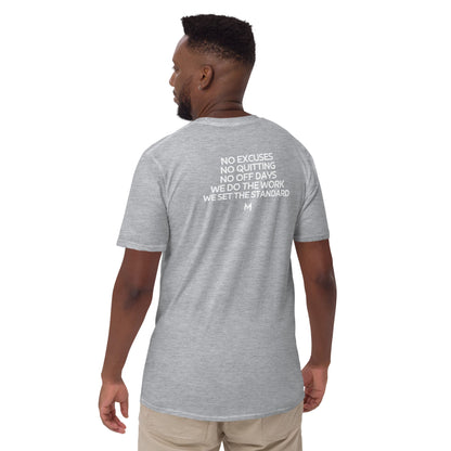 Million Dollar Body Labs MDB Labs We Do The Work Soft Tee MDB Labs We Do The Work Soft Tee