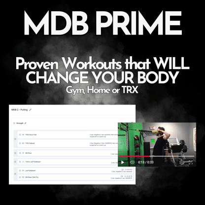 Million Dollar Body Labs MDB Prime MDB Prime