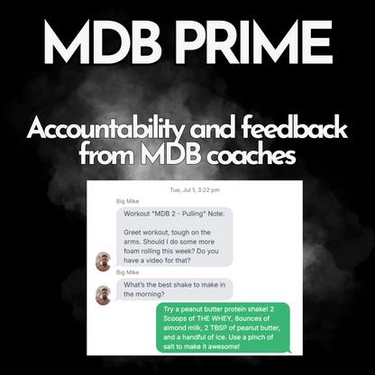 Million Dollar Body Labs MDB Prime MDB Prime