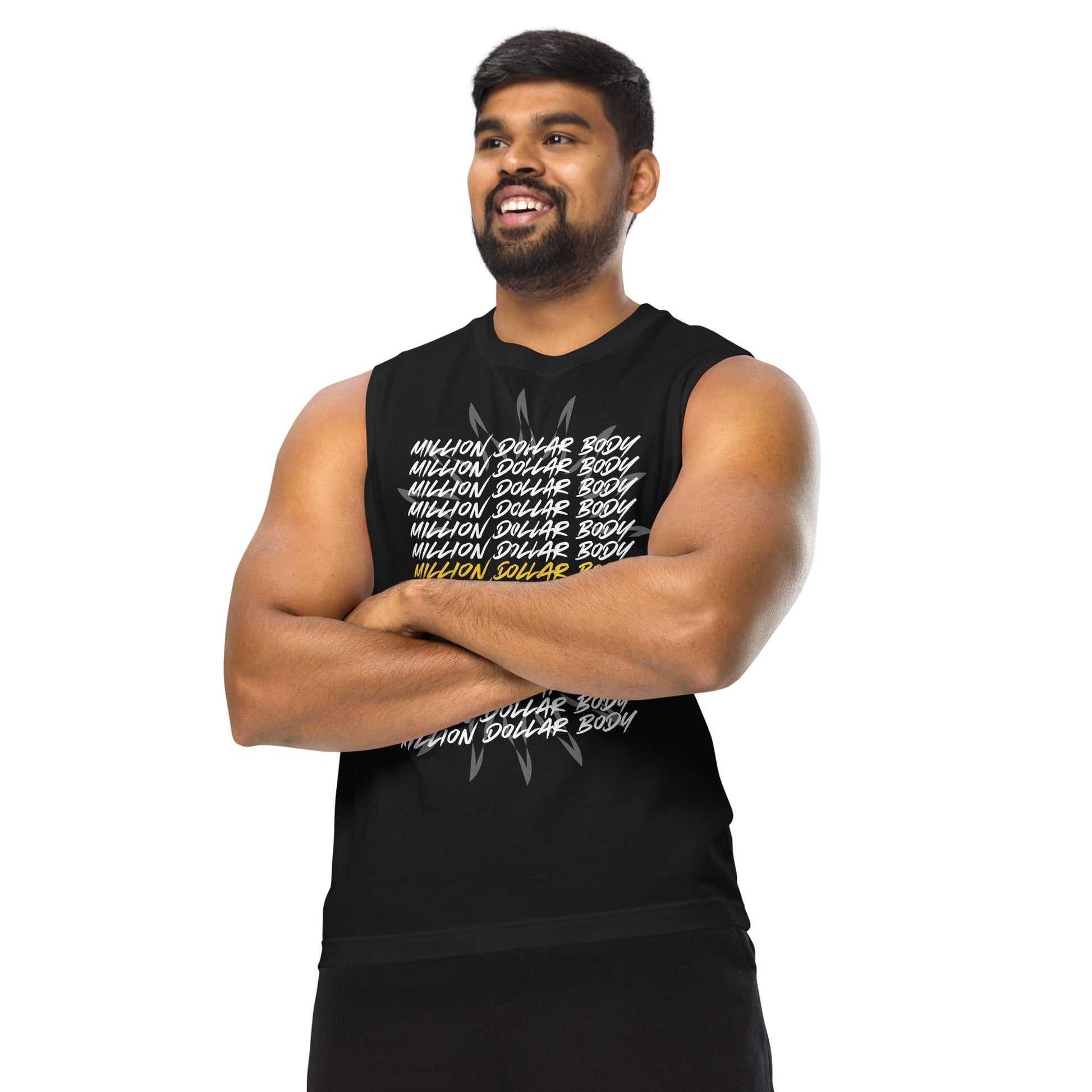 Million Dollar Body Labs Million Dollar Body Cutoff Training Shirt Million Dollar Body Cutoff Training Shirt
