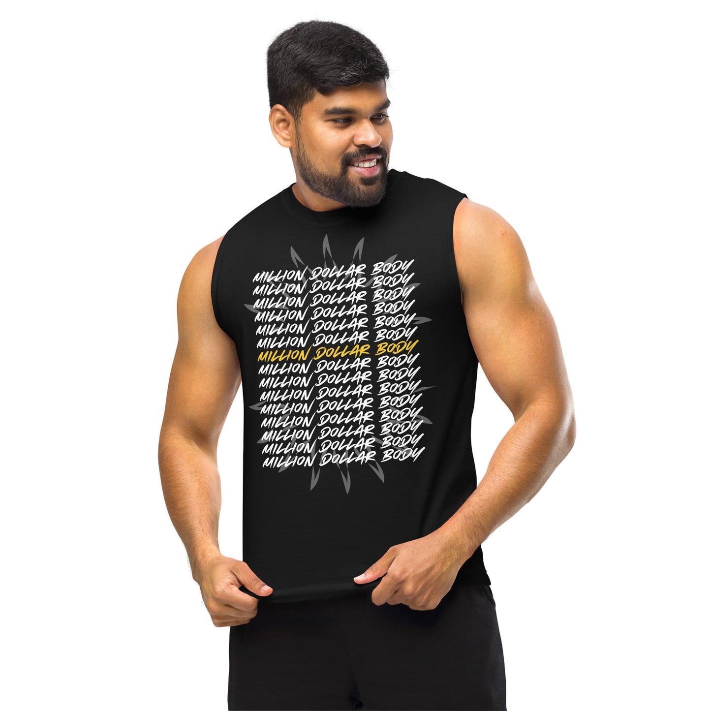 Million Dollar Body Labs Million Dollar Body Cutoff Training Shirt Million Dollar Body Cutoff Training Shirt