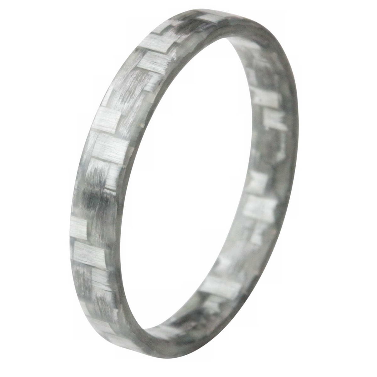 Million Dollar Body Labs Rings The Quicksilver Fitness Ring - The Last Fitness Ring You'll Ever Buy Gray Stackable Ring Made From Glass Fiber | Non-Conductive Stackable