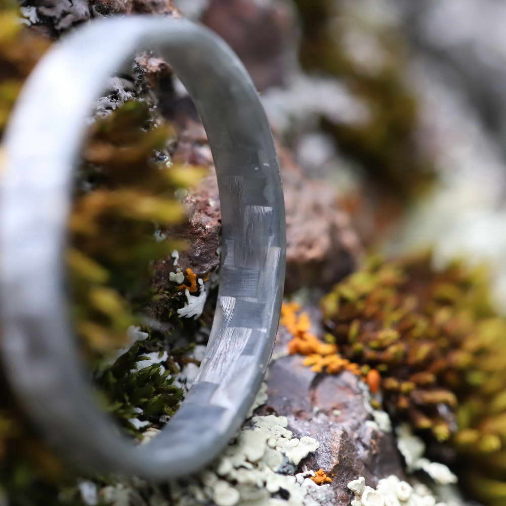 Million Dollar Body Labs Rings The Quicksilver Fitness Ring - The Last Fitness Ring You'll Ever Buy Gray Stackable Ring Made From Glass Fiber | Non-Conductive Stackable