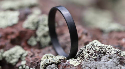 Million Dollar Body Labs Rings The Sleek Fitness Ring - The Last Fitness Ring You'll Ever Buy Carbon Fiber Stackable Ring | The Bullet Stackable Ring