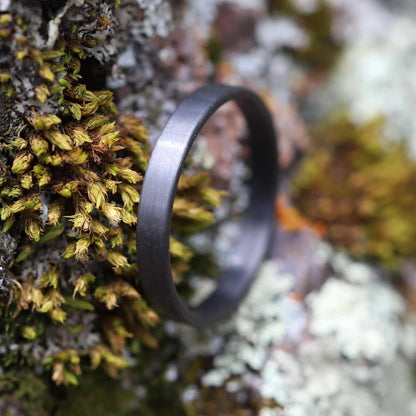 Million Dollar Body Labs Rings The Sleek Fitness Ring - The Last Fitness Ring You'll Ever Buy Carbon Fiber Stackable Ring | The Bullet Stackable Ring