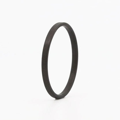 Million Dollar Body Labs Rings The Sleek Fitness Ring - The Last Fitness Ring You'll Ever Buy Carbon Fiber Stackable Ring | The Bullet Stackable Ring