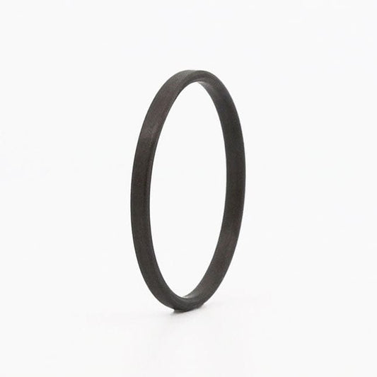 Million Dollar Body Labs Rings The Sleek Fitness Ring - The Last Fitness Ring You'll Ever Buy Carbon Fiber Stackable Ring | The Bullet Stackable Ring