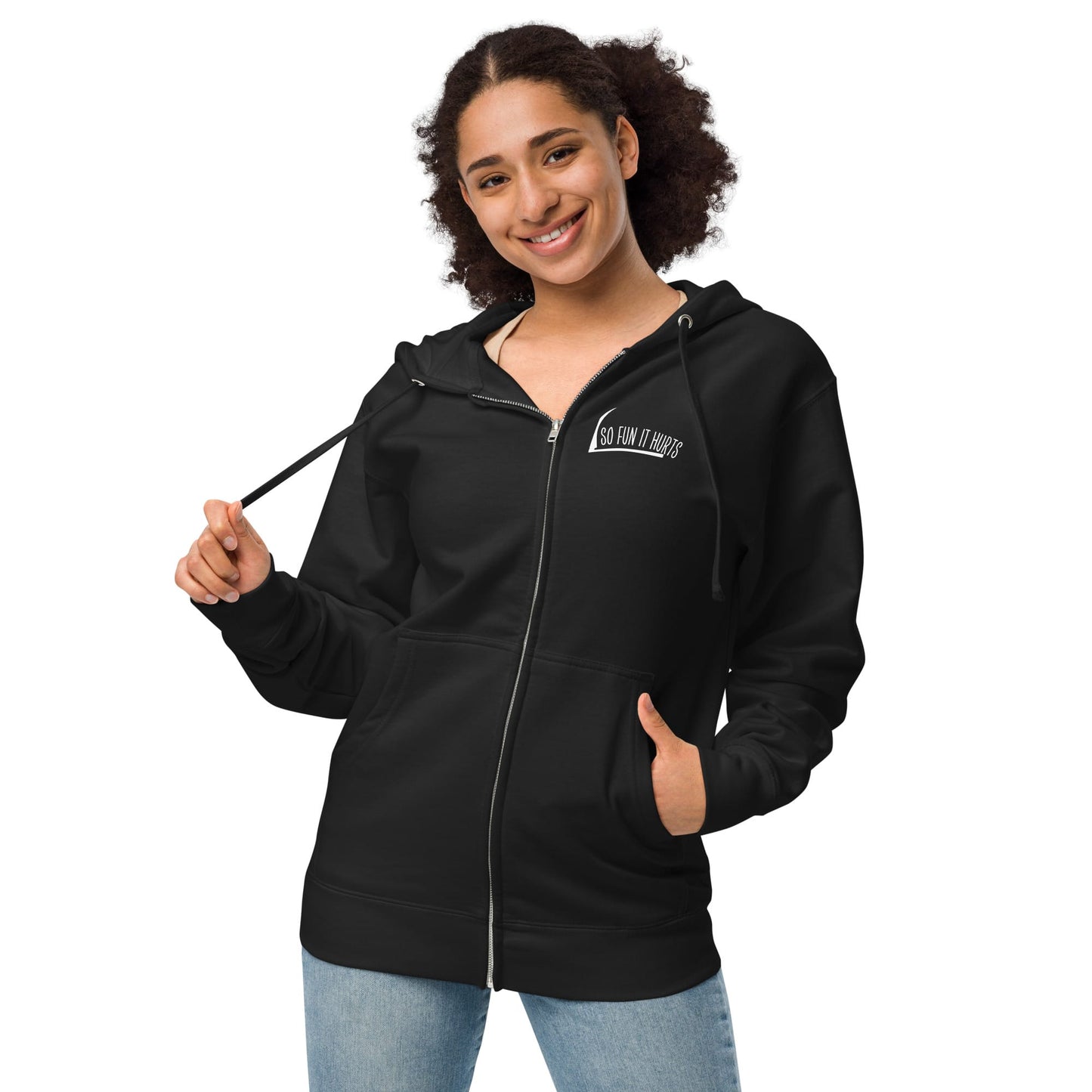 Million Dollar Body Labs So Fun It Hurts Zip Up Hoodie So Fun It Hurts Zip Up Hoodie