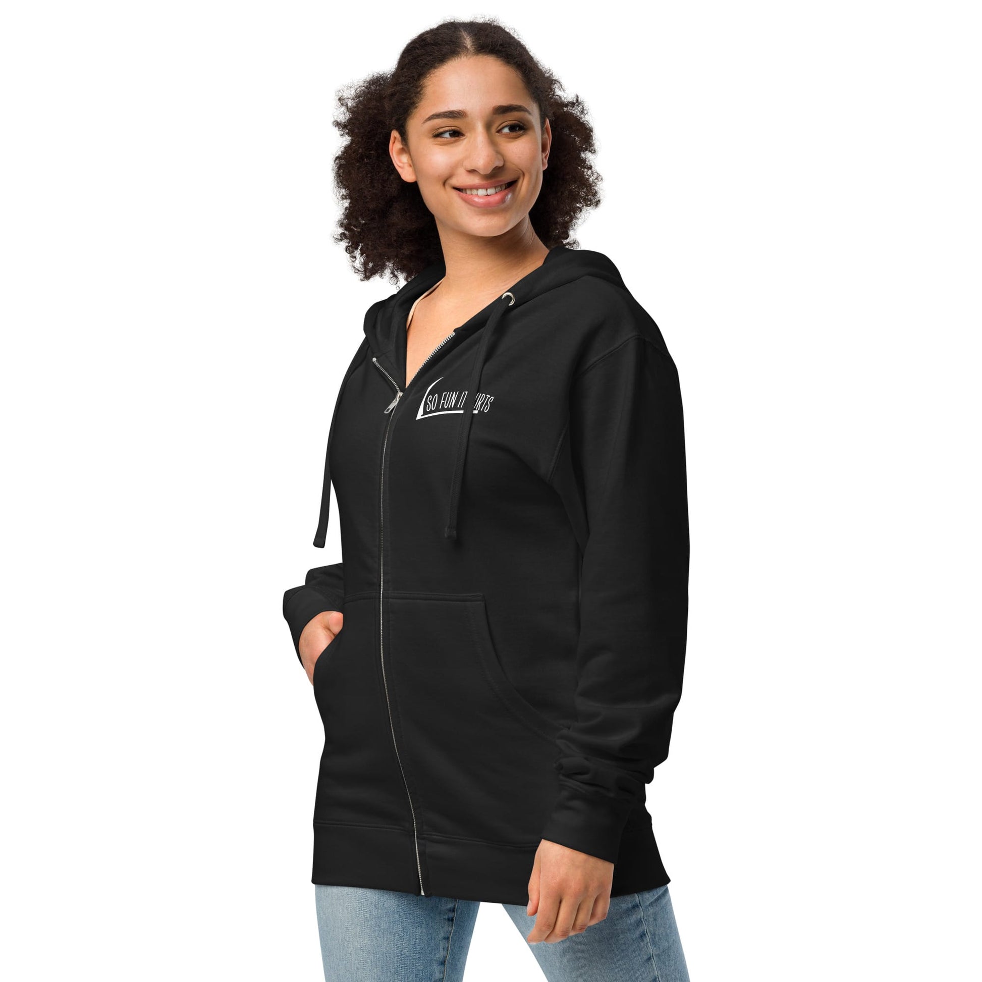 Million Dollar Body Labs So Fun It Hurts Zip Up Hoodie So Fun It Hurts Zip Up Hoodie