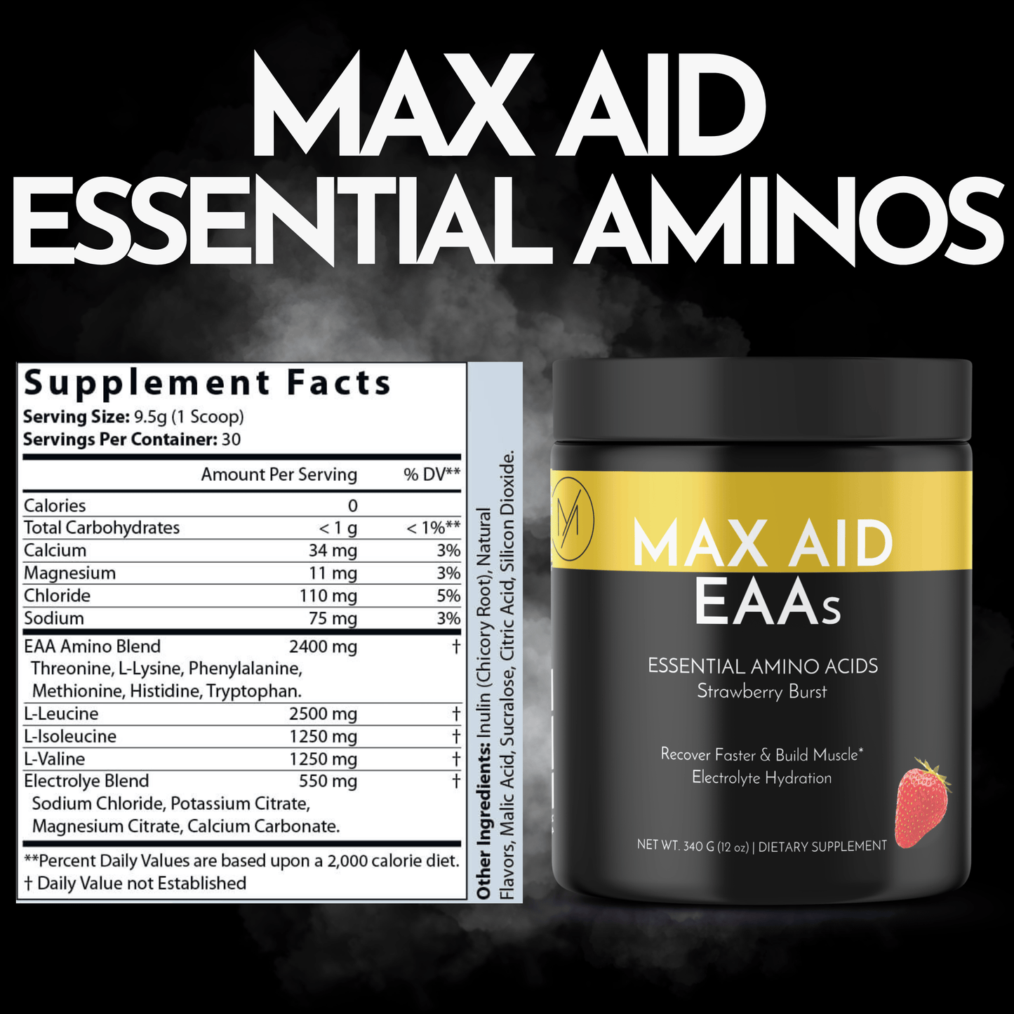 Premium Sports Nutrition MAX AID EAA's MAX AID EAA's
