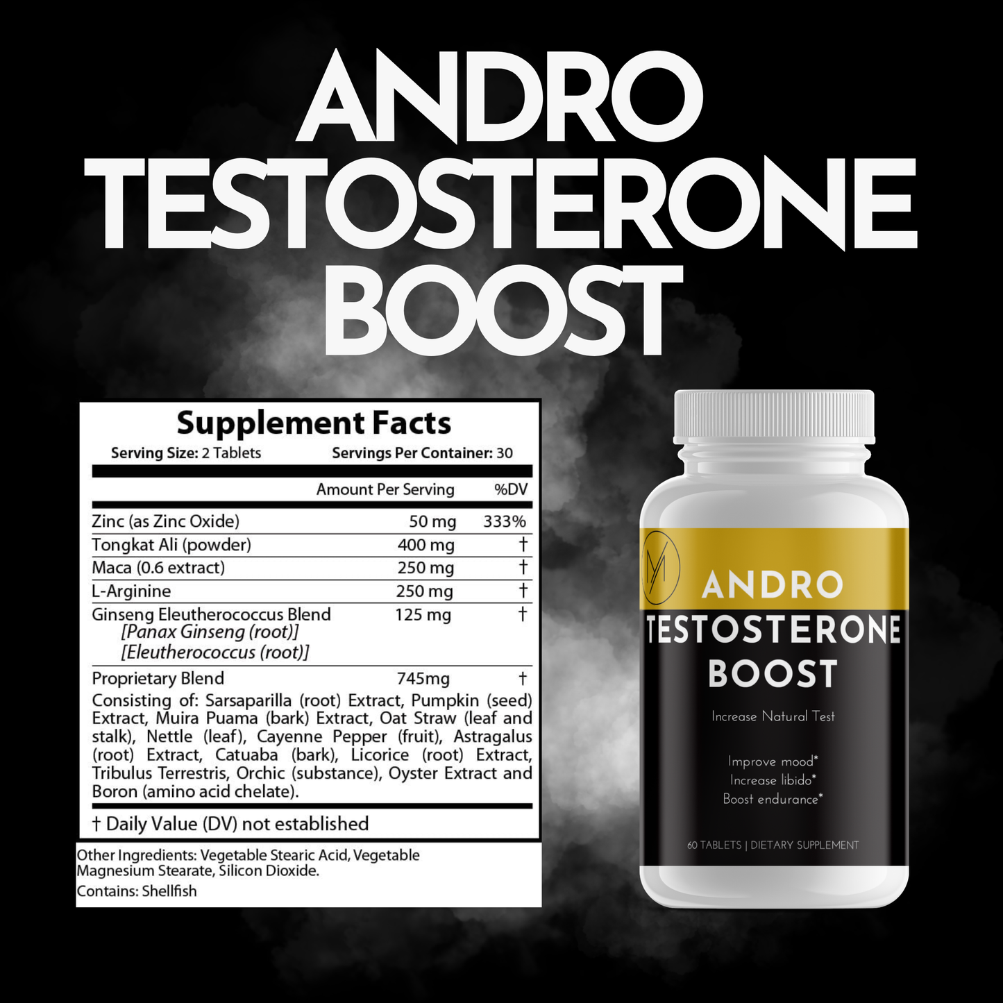 Test Boost Thermogenic Fat Burn Stack