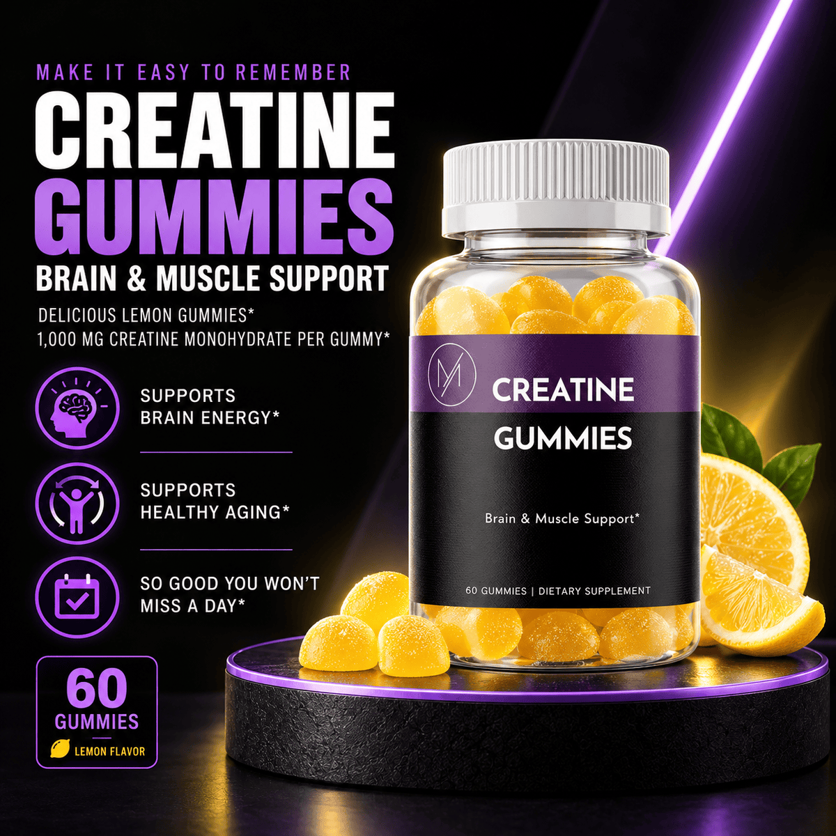 Supplements Creatine Gummies Creatine Gummies