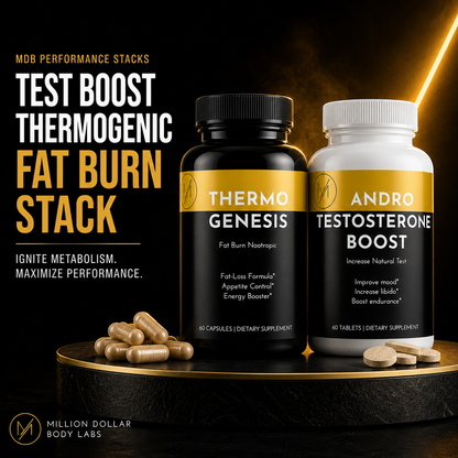 Test Boost Thermogenic Fat Burn Stack